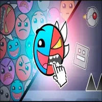 PLay Geometry Dash Clicker now!