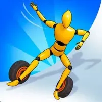 PLay Ragdoll Racing: Extreme Downhill! now!
