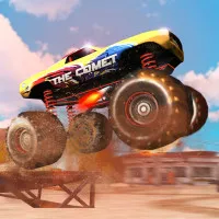 PLay Monster Truck Stunt Racer now!