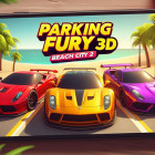 Play Parking Fury 3D: Beach City 2